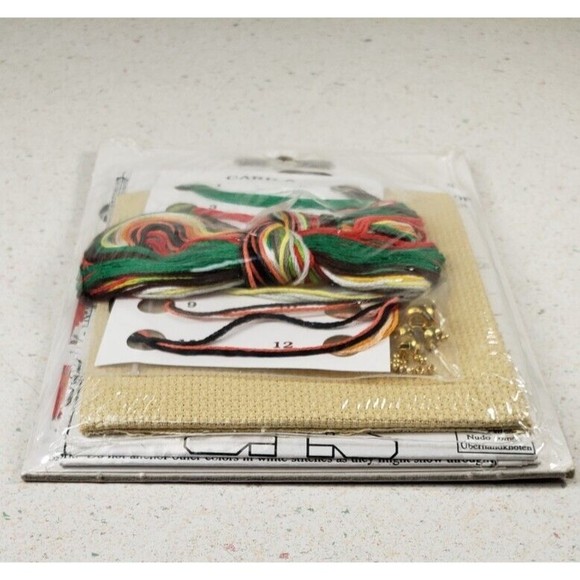 JANLYNN Cross stitch Kit "Jumping Jacks" #023-0232 Santa - Picture 9 of 14